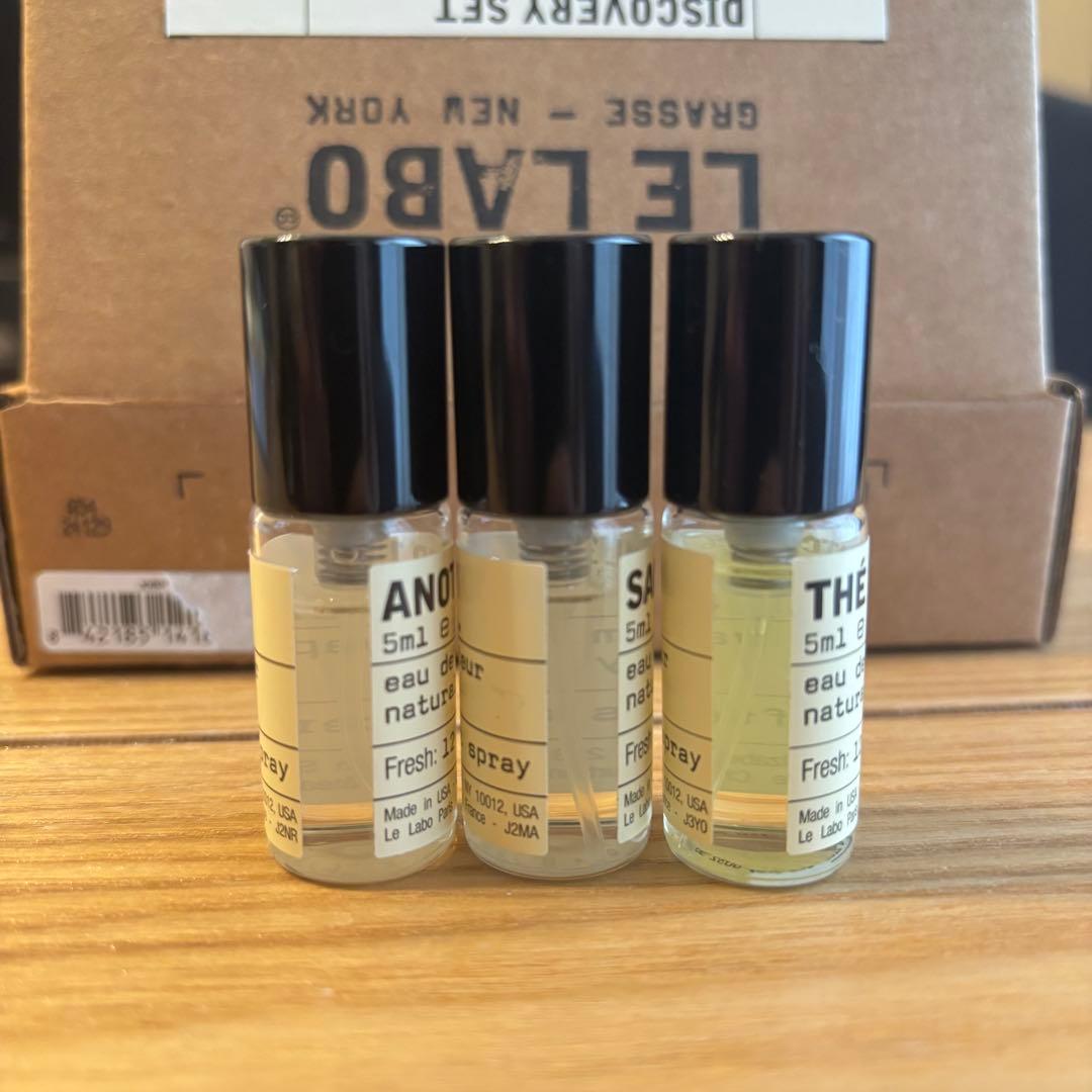 LE LABO ルラボ フレグランス ディスカバリー セット 5ml x 3本 - メルカリ