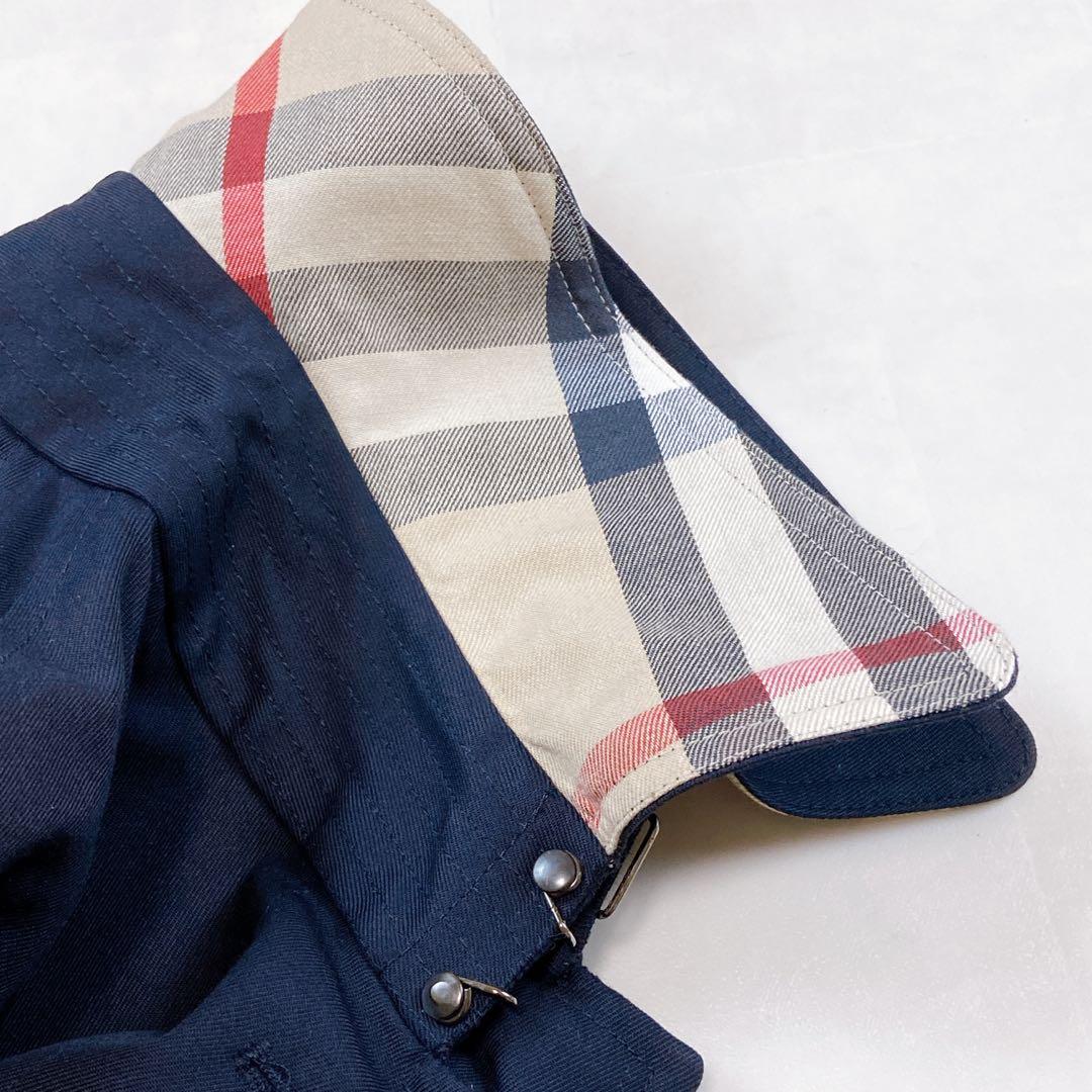 極美品 希少デザイン 英国製 近年タグ バーバリー ノバチェック