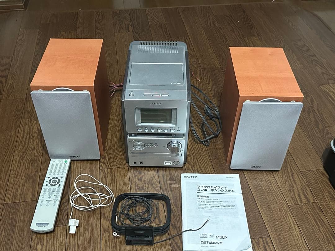 ニ*メ様 SONY CMT-M35WMマイクロハイファイコンポーネント - ラジオ