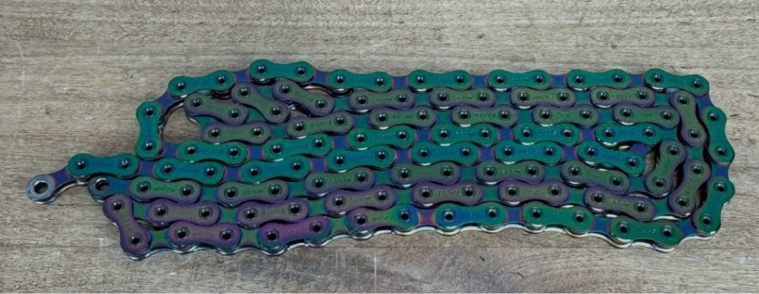 SRAMXX1 イーグルチェーン レインボー 未使用 12速32 チェーンリング SUMC ( エスユーエムシー ) チェーン SX11SL レインボー 1/2″ x 11/128