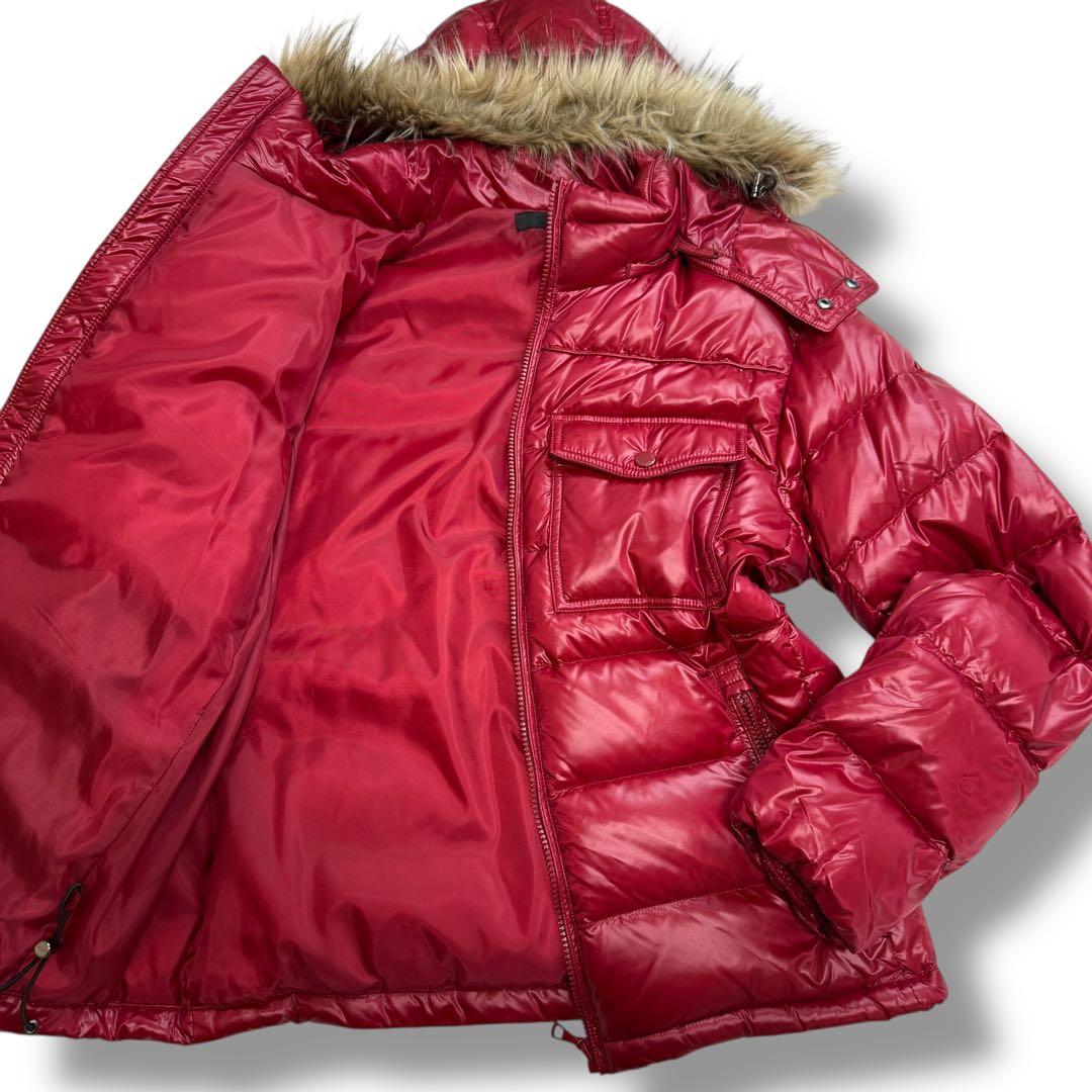 old uniqlo premium down jacket fur y2k - メルカリ