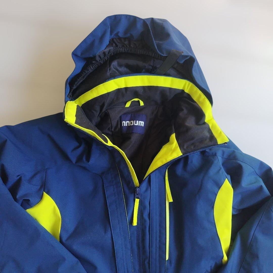 美品✨】nnoun 子ども用スキーウェア ネイビー/イエロー 160cm