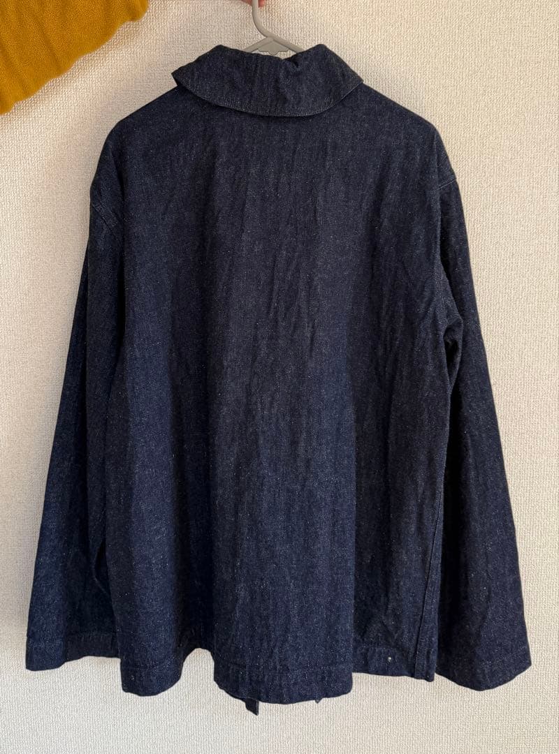 【新品】 WAREHOUSE U.S.NAVY デニム カバーオール 42 XL