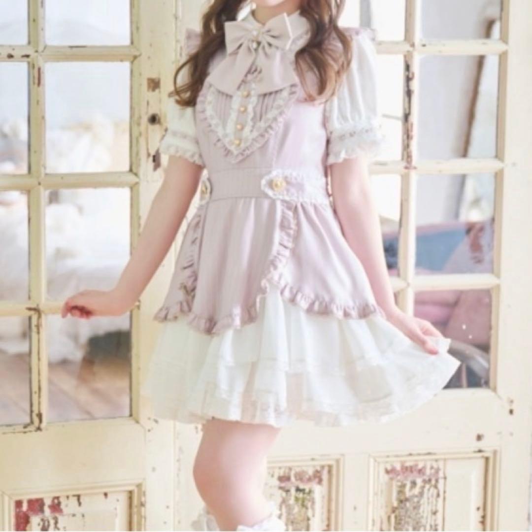 LIZLISA ハートエプロンドレス ハートエプロンワンピース ｜ LIZ LISA（リズリサ）公式通販 ｜ Tokyo