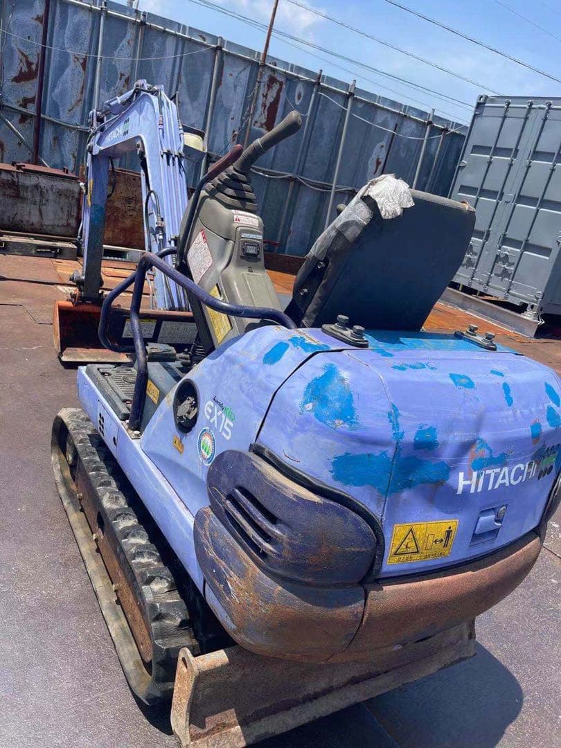 愛知　日立 EX15-2 1.5t ミニユンボ 860時間 動作品