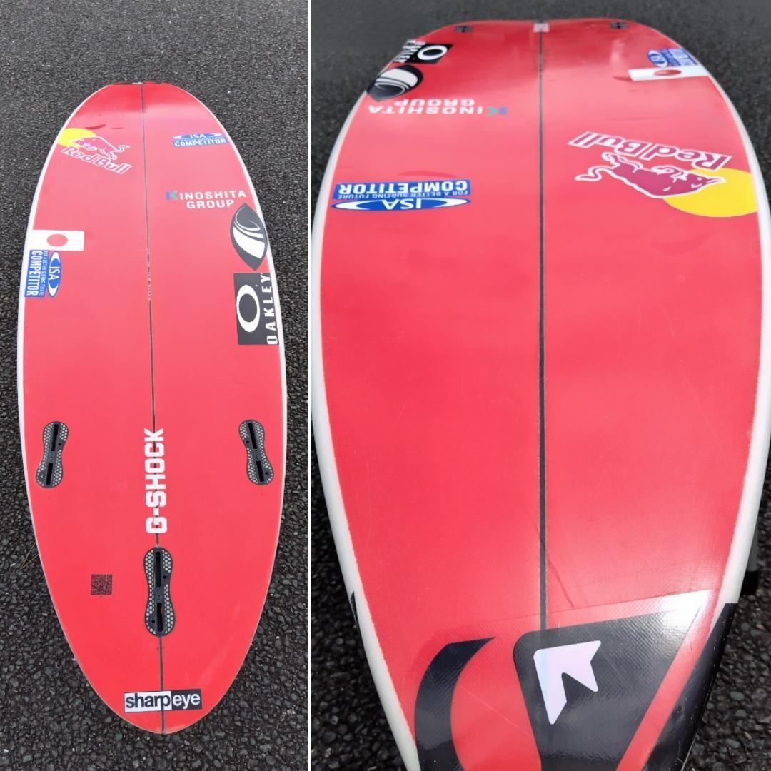 Sharp Eye HT2モデル5'11”」五十嵐カノア選手本人使用ボード 中 - メルカリ
