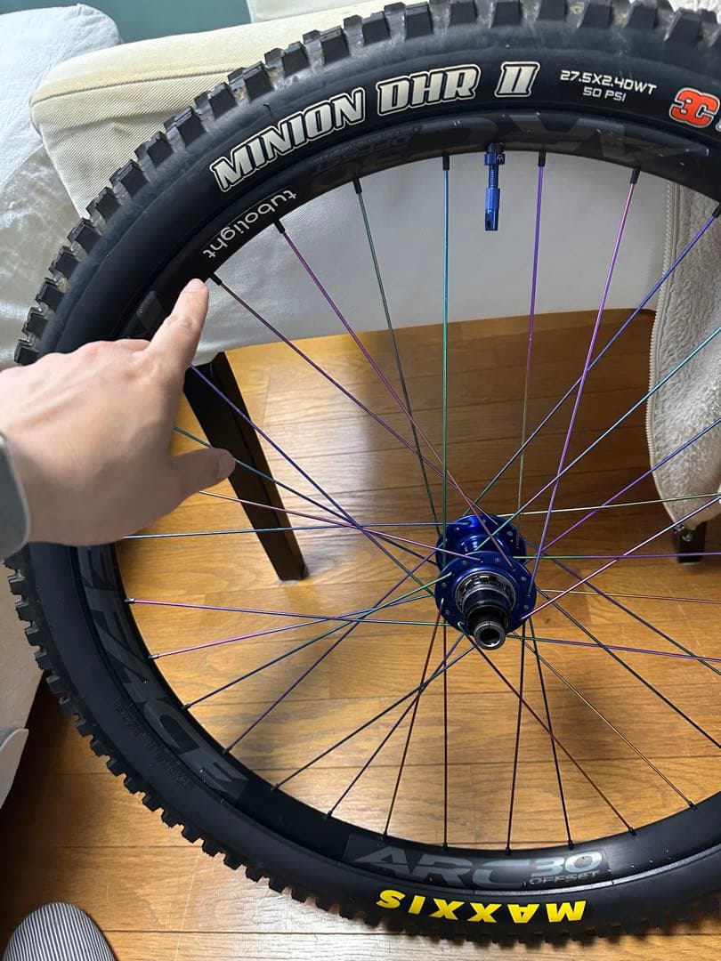 マグ様専用 1/2 CHRIS KING手組みホイール（マレット仕様） - メルカリ