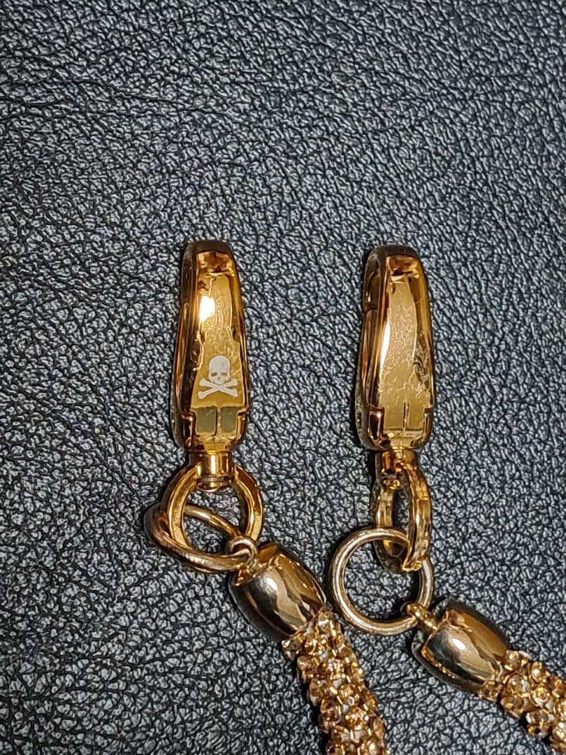 NEZCA Swarovski ウォレットチェーン - メルカリ