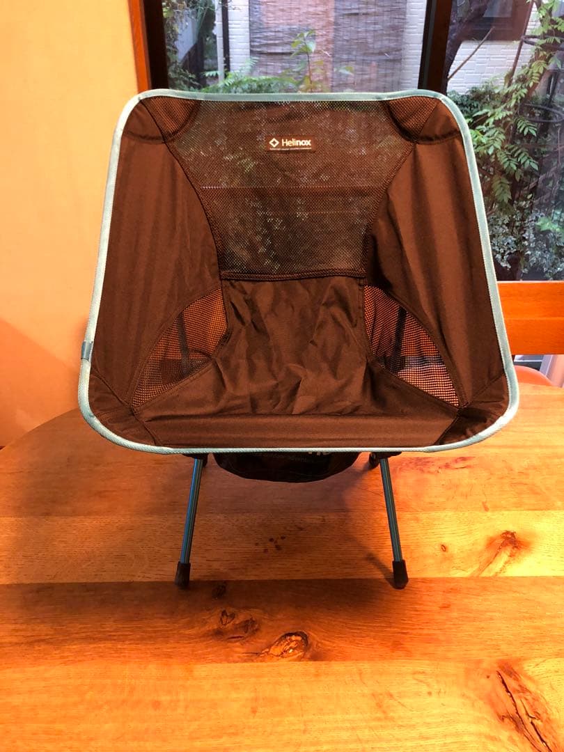 Helinox アウトドアチェアワン　ブラック/ブルー ヘリノックス Helinox チェアワンハイバック（re） | GLAGH グラフ