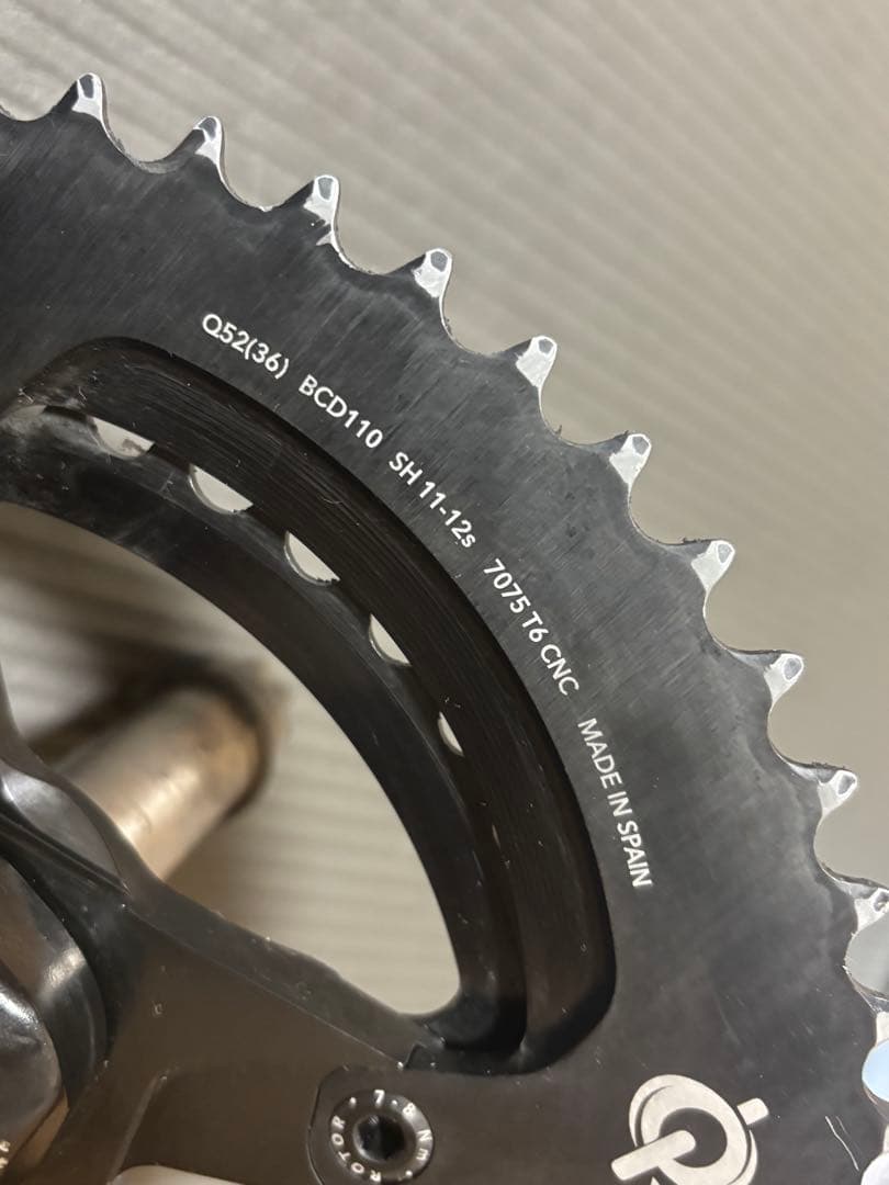 ROTOR VEGAST 165mm 24mmアクスル 52/36T