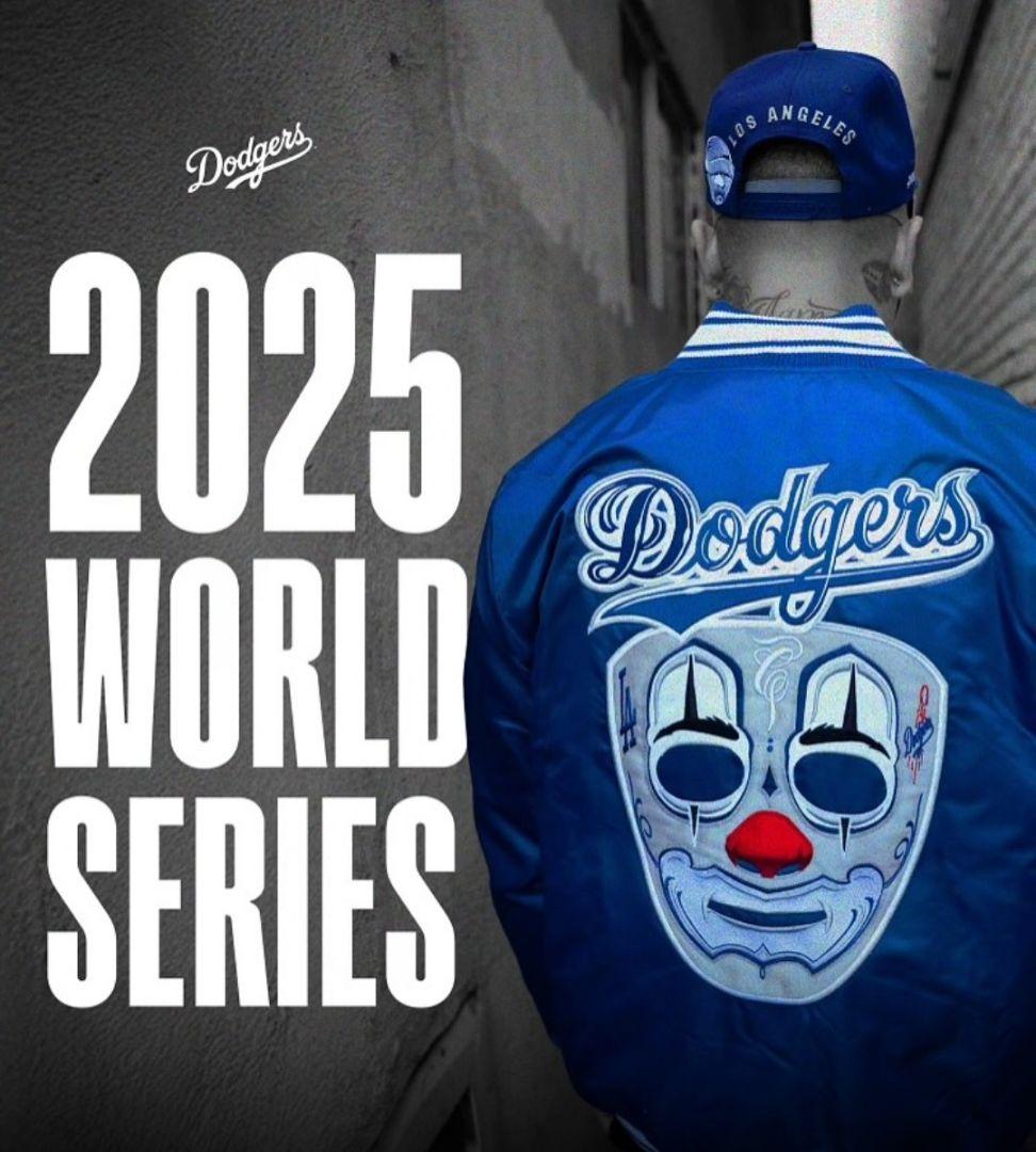 新品未使用 Dodgers Mister.cartoon スタジャン Sサイズ