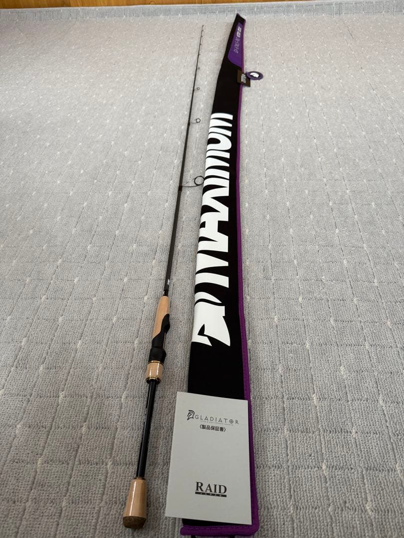 レイドジャパン　グラディエーターマキシマム　5本セット　ルートプロフィール レイドジャパン グラディエーター マキシマム メトロトリック GX-67MLS