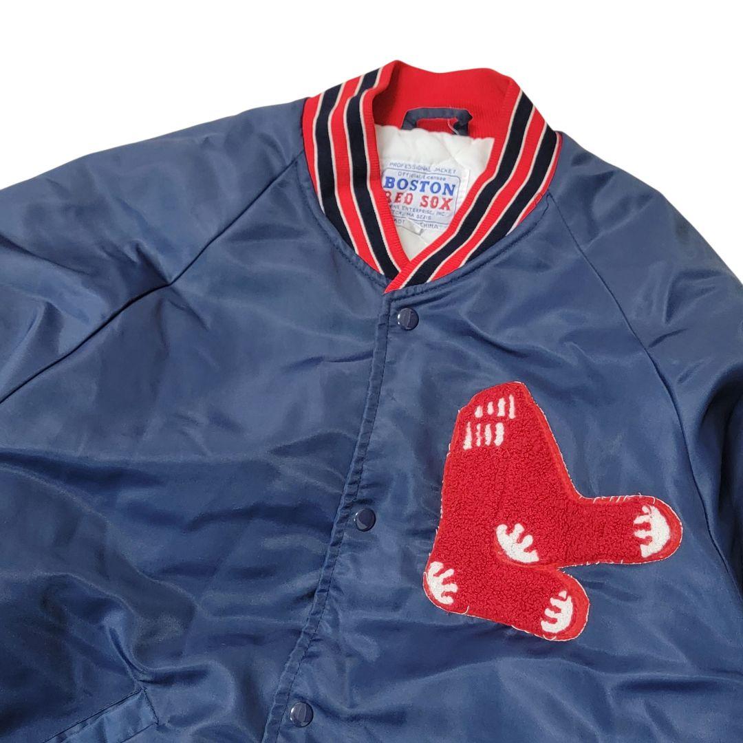 美品 オフィシャル品 80S ボストン レッドソックス スタジャン - メルカリ