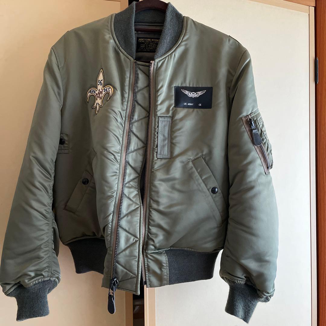 希少】韓国限定 THE NORTH FACE MA-1ジャケット XLXL＊ダークネイビー