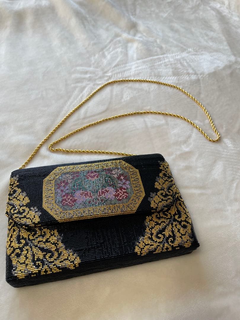TOWANNY トワニー ビーズ織り パーティーバッグの通販はau PAY