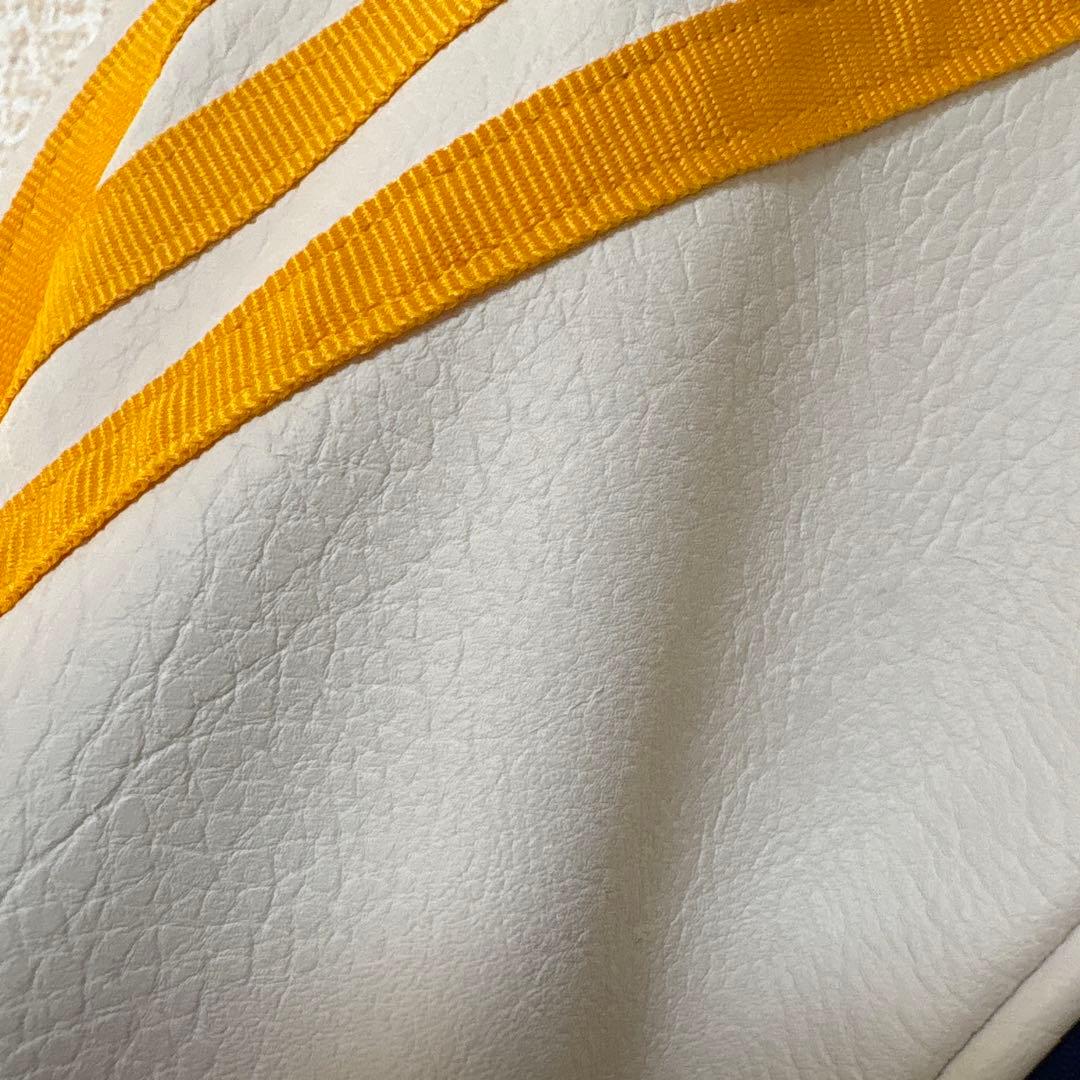 アディダス ボンバージャケット XL スタジャン 青 白美 黄色 美品