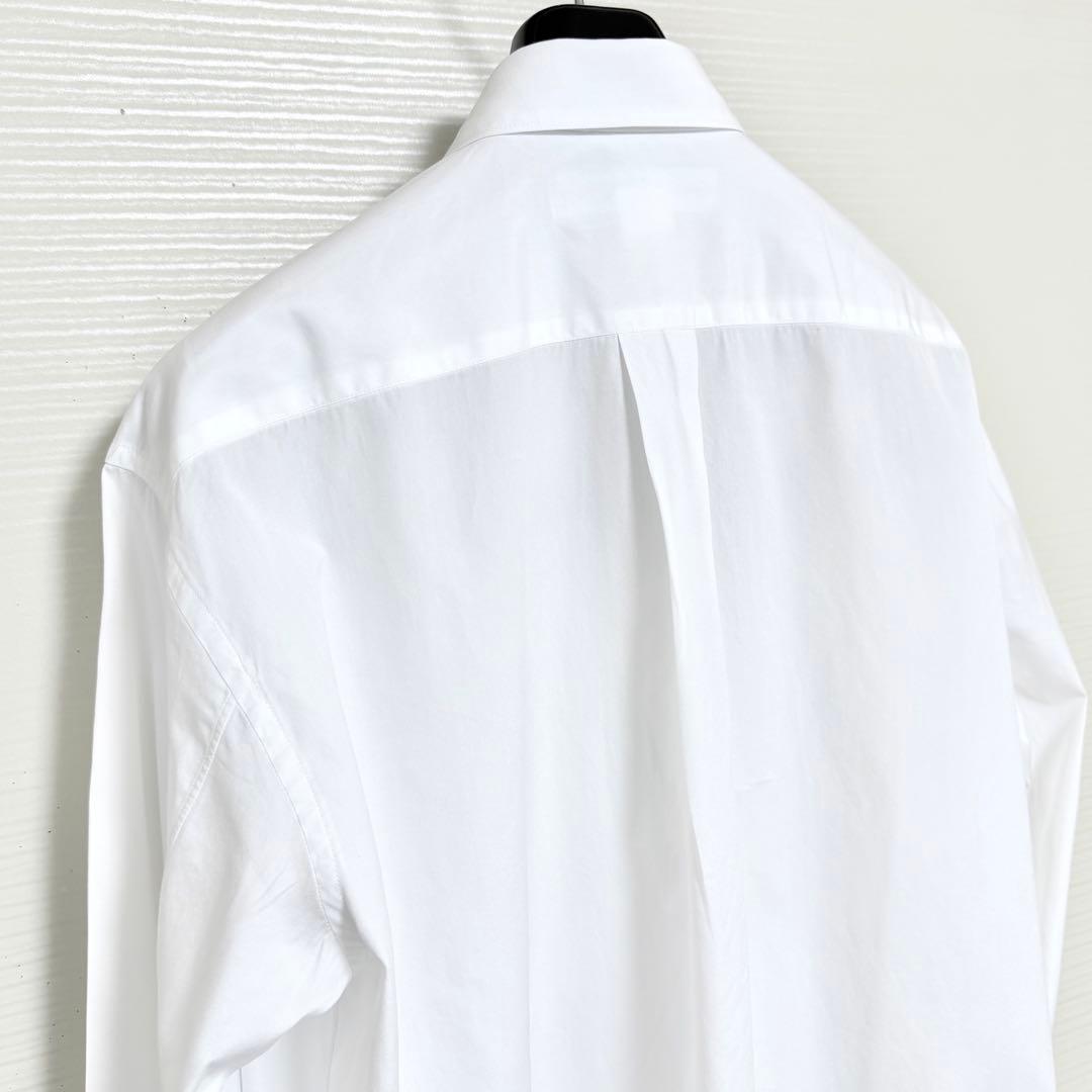 《美品》 コムデギャルソン シャツ ワイドクラシック 長袖 ホワイト M