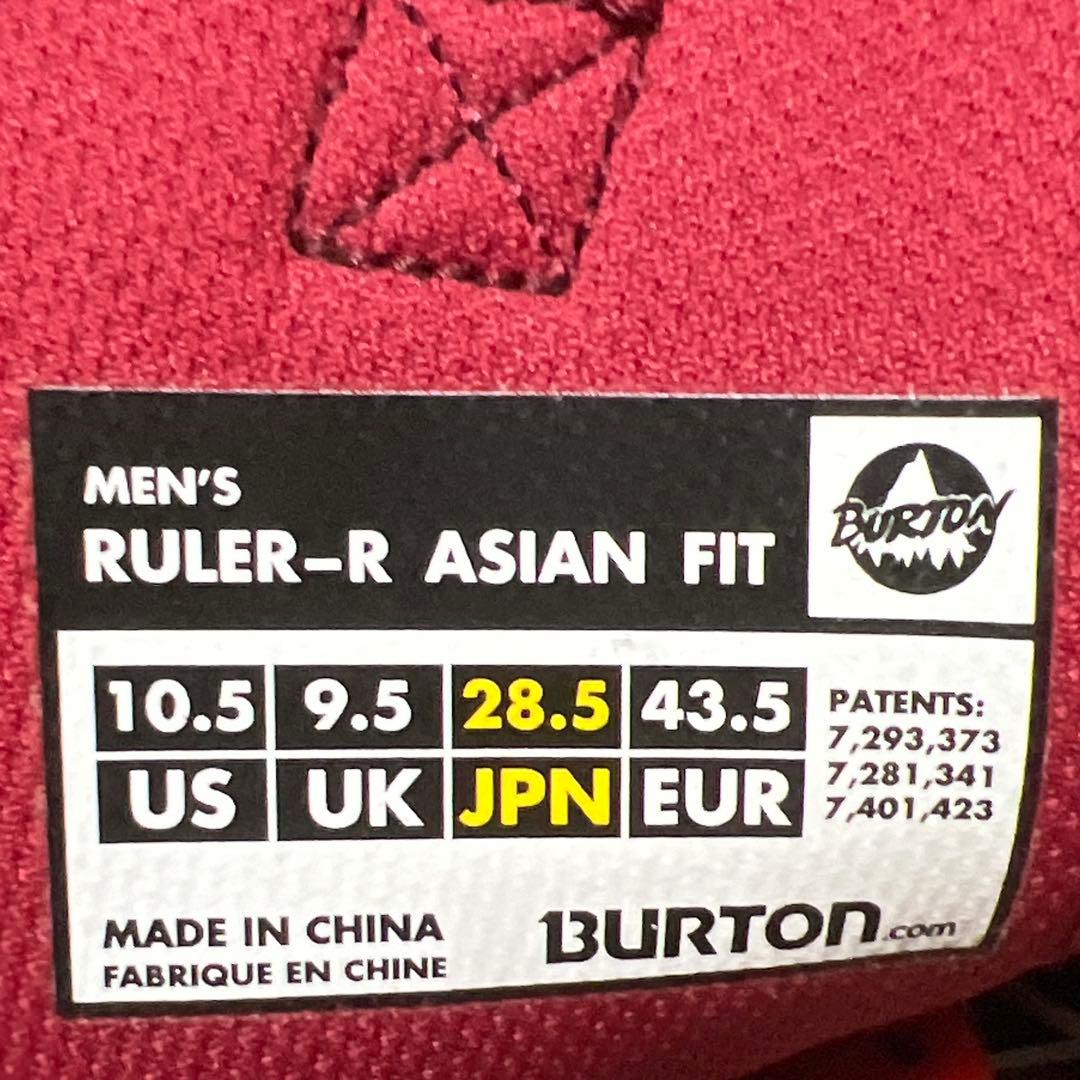 【美品_即日発送】BURTON　RULER-R ASIAN FIT 28.5cm