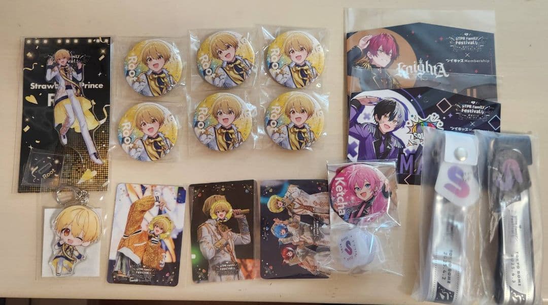 るぅとくん　すとふぇす　缶バッジ　アクスタ すとふぇす るぅと 缶バッジ 12点 - メルカリ