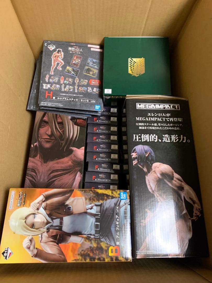 一番くじ　進撃の巨人　壁の外の世界　94点セット 一番くじ 進撃の巨人～壁の外の世界～｜一番くじ倶楽部｜BANDAI