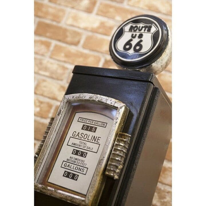 キャビネット 収納ボックス CDホルダー アメリカ雑貨 ガスポンプCDホルダー