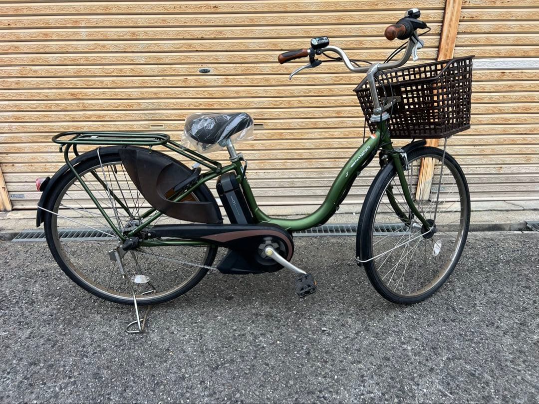 【138】ヤマハYAMAHA PAS 26インチ電動自転車 6.6ah 充電器付