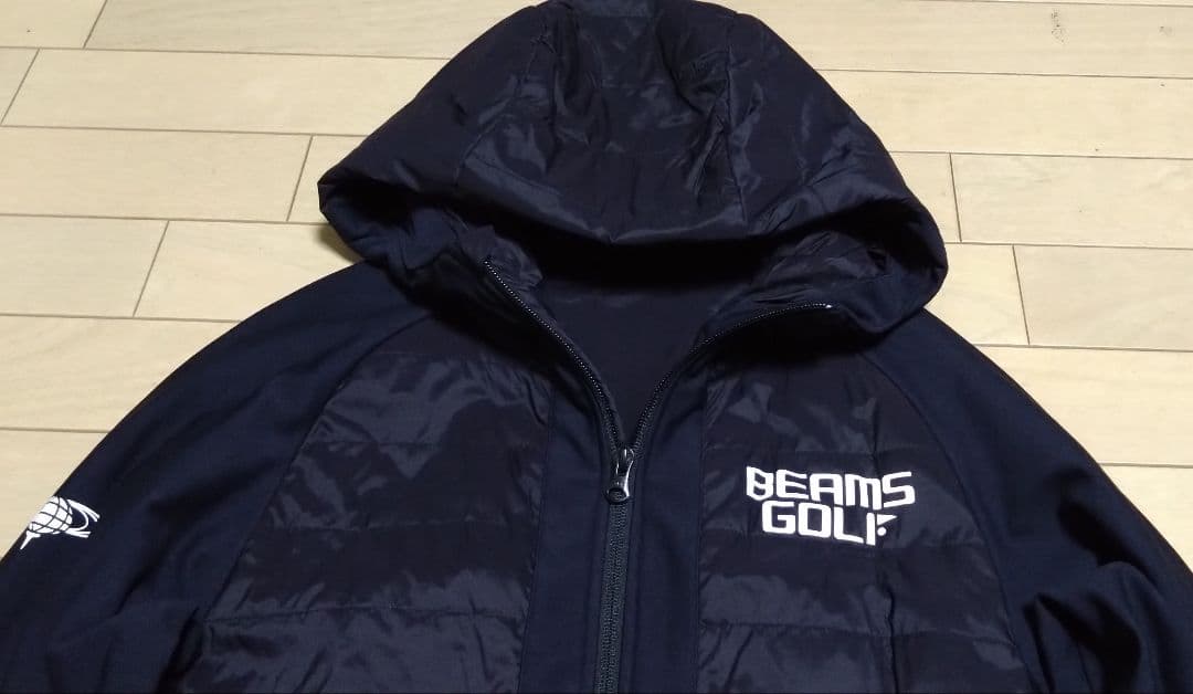 極美品□BEAMS GOLF ビームスゴルフ ハイブリッド 切替ジャケット□L