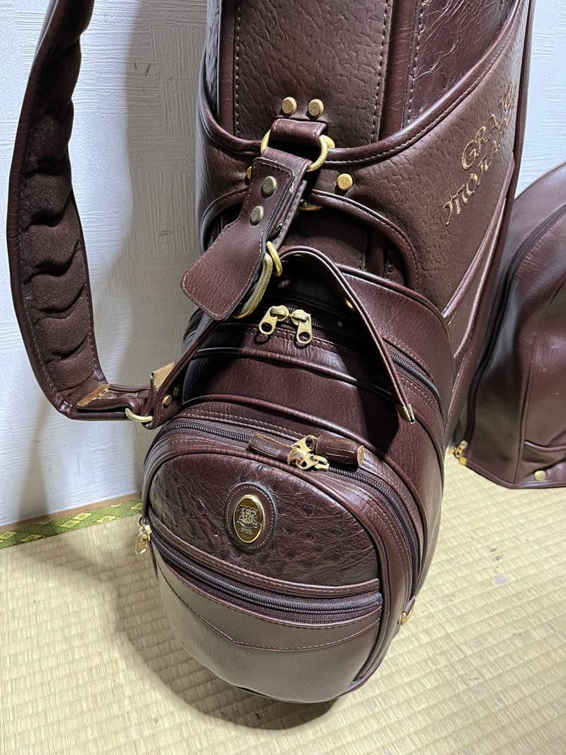 稀少品！ミズノ最高級 MIZUNO GRAND MONARCH キャディバッグ