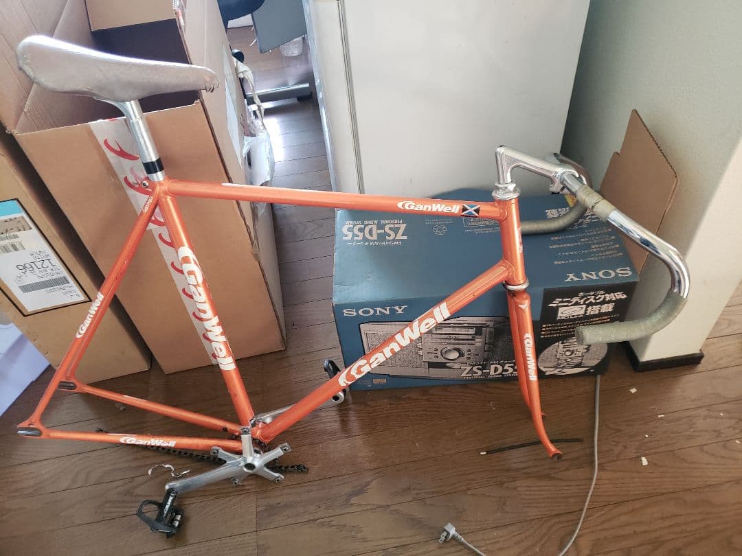 ガンウェル ピスト BLOG 京都の老舗岩井商会が作り続ける現役NJS認定フレーム【中古