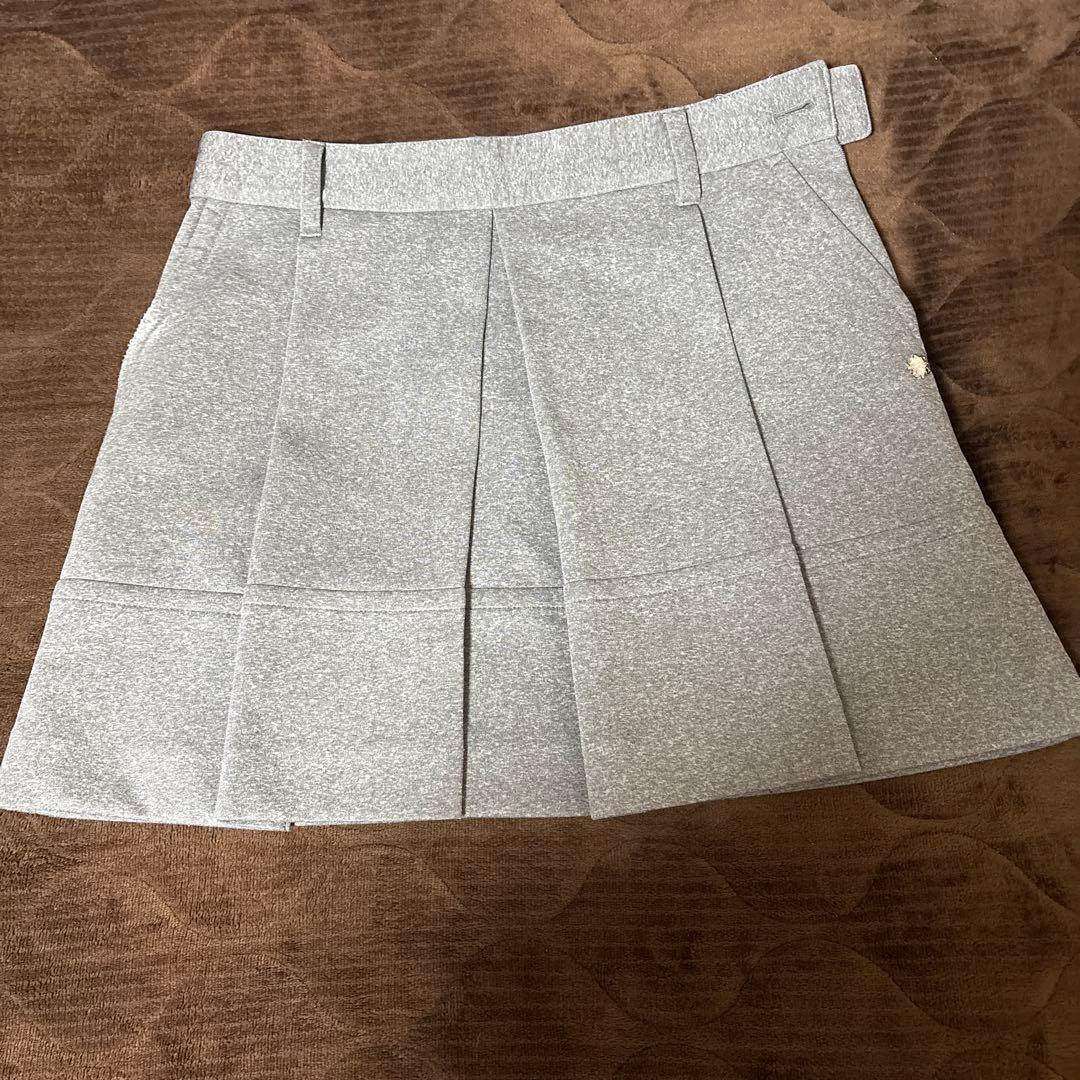 ST ANDREWS グレー プリーツスカート Mサイズ - メルカリ