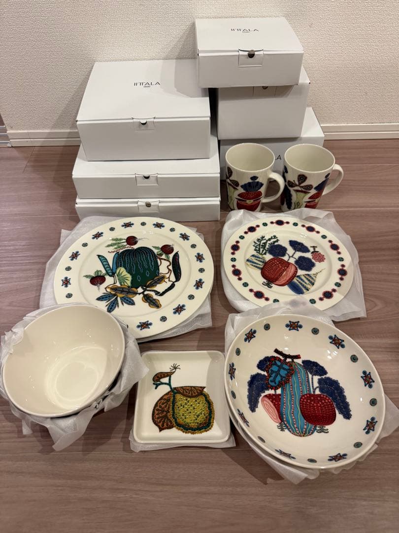 新品・箱あり】イッタラ タイカ サト 12点｜福袋|プレート・ボウル