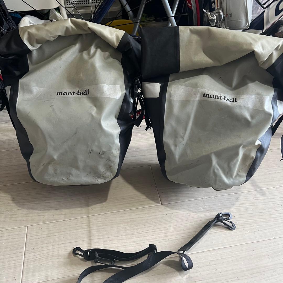 ペア】 montbell ドライサイドバッグ40 パニアバッグ キャリアバッグ