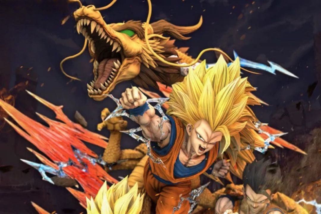 新品】ドラゴンボール スーパーサイヤ人 フィギュア ガレージキット