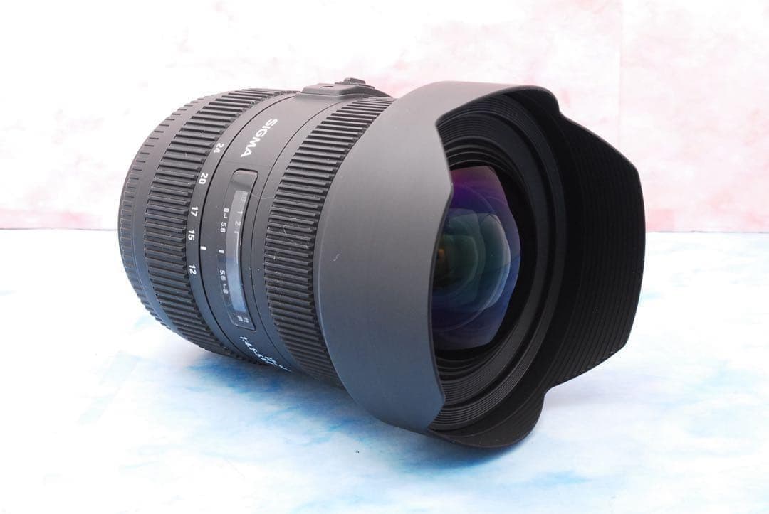 広角レンズ☆シグマ 12-24mm F4.5-5.6 Ⅱ DG HSM☆美品