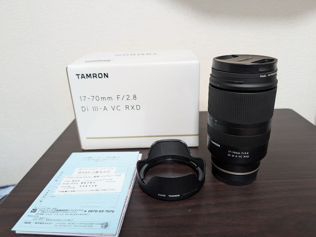 レンズ(ズーム) TAMRON 17-70mm F/2.8 Di III-A VC RXD Amazon.com : Tamron 17-70mm f/2.8 Di III-A VC RXD Lens for Sony E
