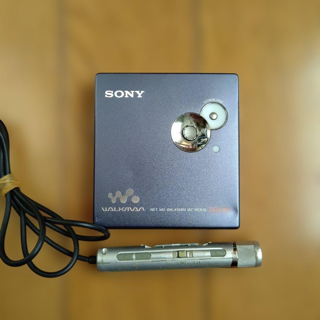 ポータブルプレーヤー SONY NETMD WALKMAN MZ-NE810 SONY MZ-NE810 Net MD WALKMAN Portable Minidisc Player Tested