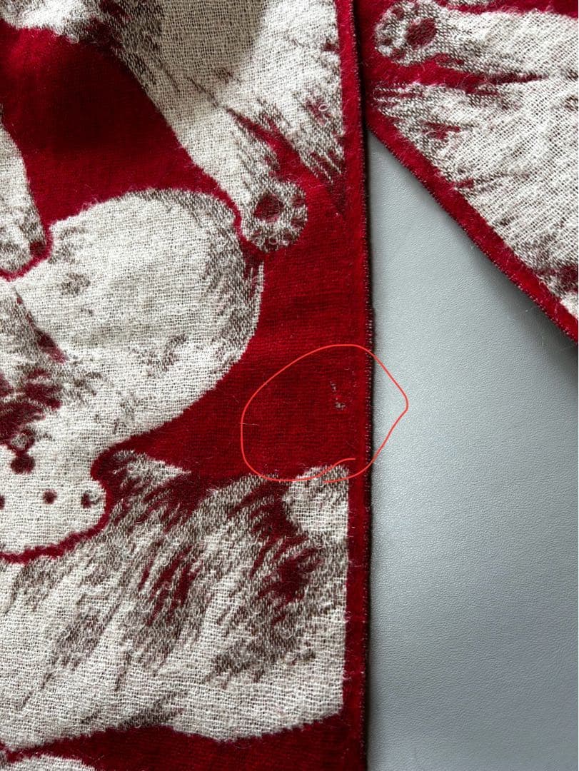 マフラー KENZO シロクマ柄 - メルカリ