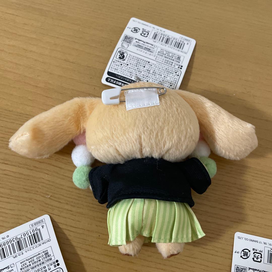 5個セット】 サンリオピューロランド シナモロール 品川紋次郎 マスコット