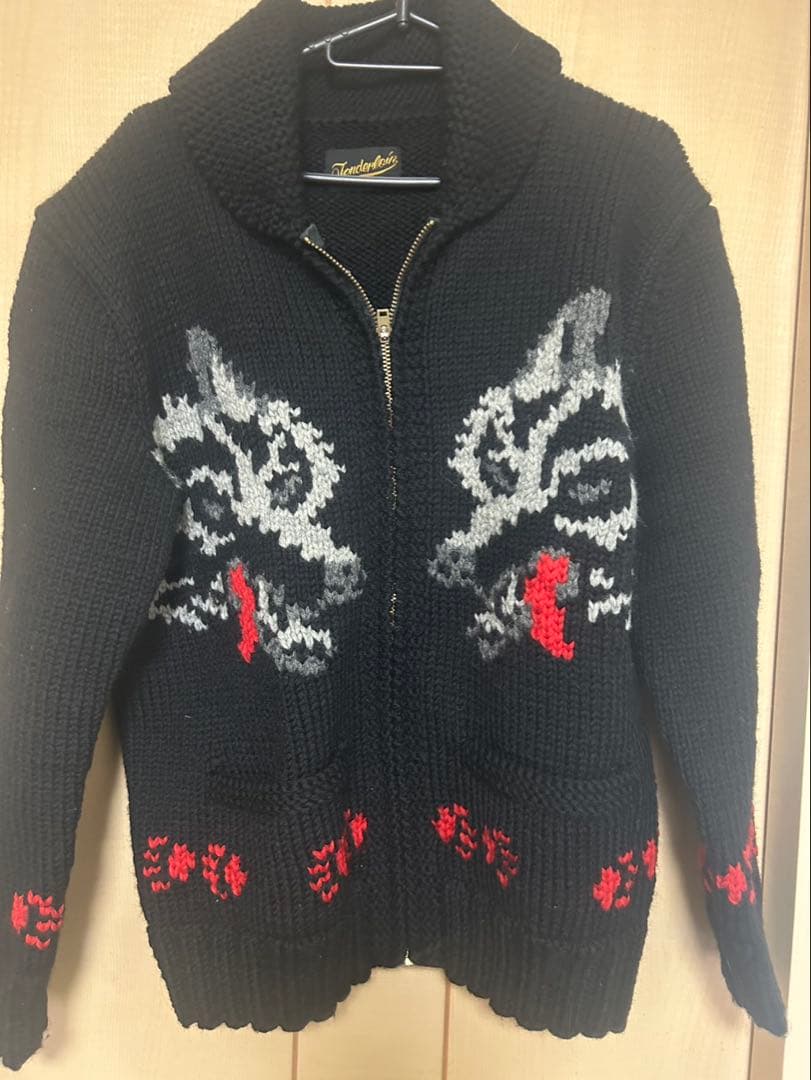 本店限定　M希少　テンダーロイン カウチンセーター ウルフ カウチンスタイル🐺 #𝔠𝔦𝔫𝔢𝔪𝔞𝔱𝔦𝔠𝔪𝔢𝔫𝔰𝔥𝔞𝔦𝔯 #カウチン