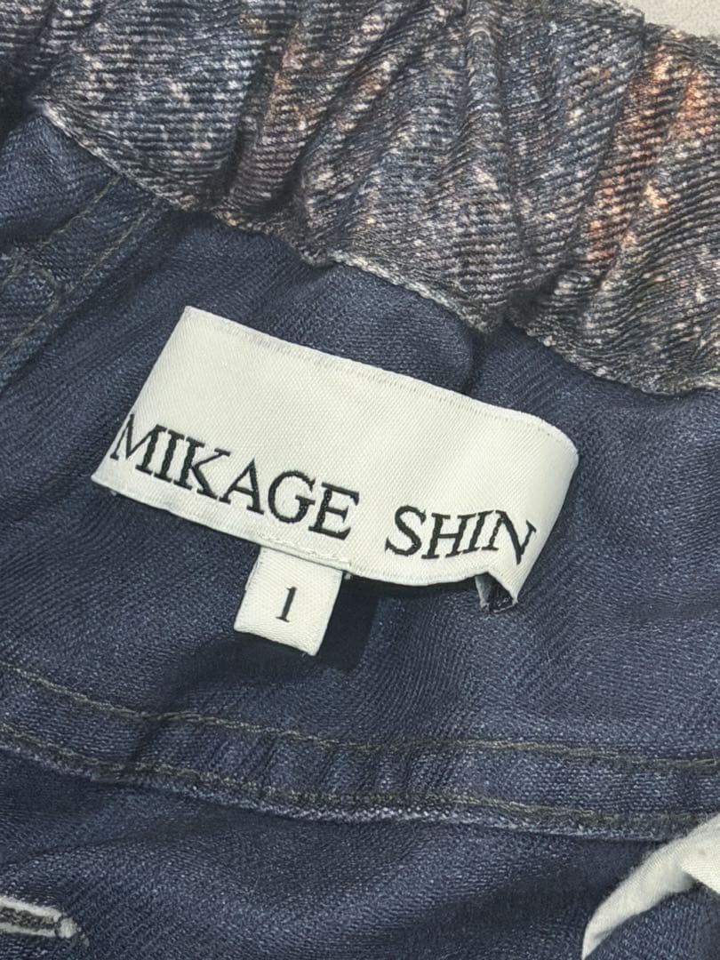 MIKAGE SHIN “Sabi” Denim Pants RED サイズ1