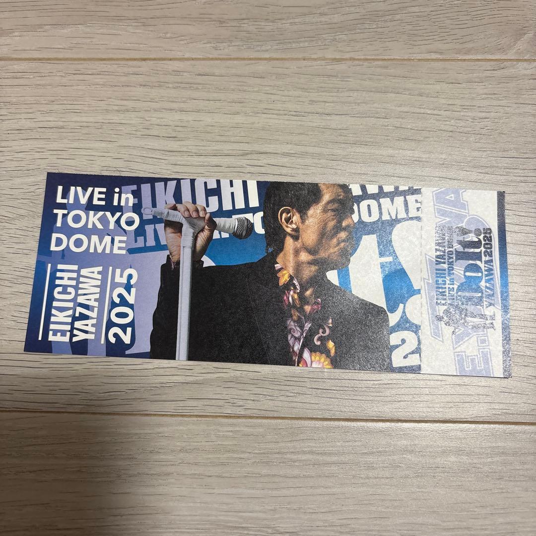 記念チケット ！矢沢永吉 東京ドームメモリアルチケット 2025年11月8日