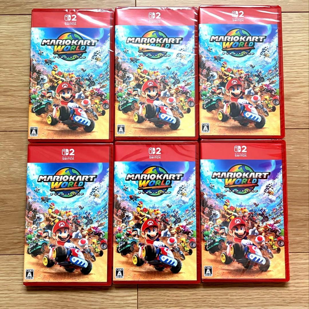 【新品】MARIOKART WORLD マリオカートワールド　6本セット マリオカート ワールド | My Nintendo Store（マイニンテンドーストア）