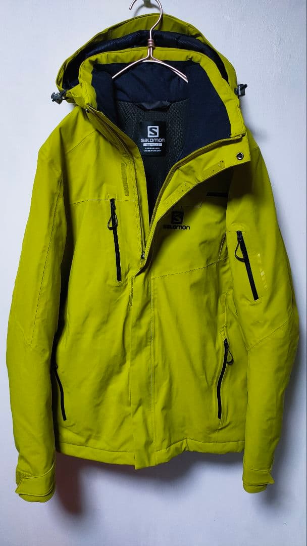 《サロモン SALOMON》スキーウェア 中綿 保温 雪山 ジャケット