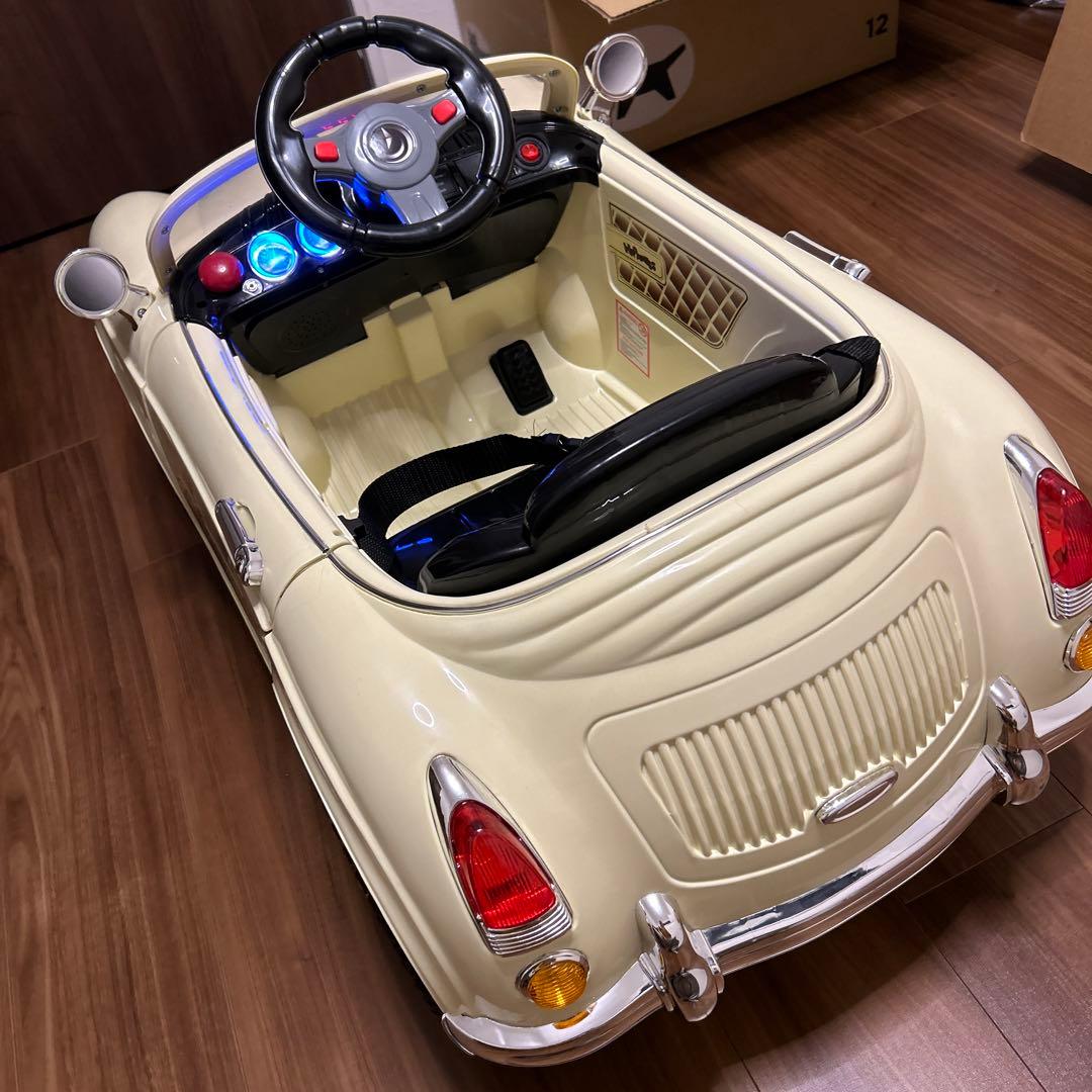 ポルシェタイプ 電動乗用ラジコンカー 結婚式リングボーイ
