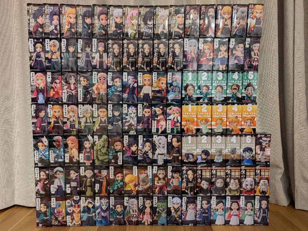 鬼滅の刃　ワーコレ　108個セット(新品未使用) 鬼滅の刃 ワーコレ 108個セット(新品未使用) 鬼滅フィギュア】鬼滅の刃