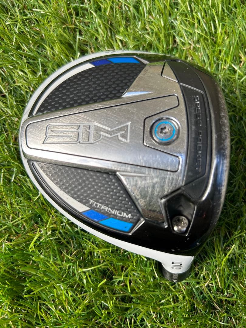 ヘッドのみ】5W用 TaylorMade SIM フェアウェイウッド 19°