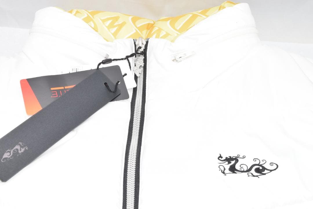 新品☆ダンスウィズドラゴン ストレッチ マイクロ タフ タベスト☆白