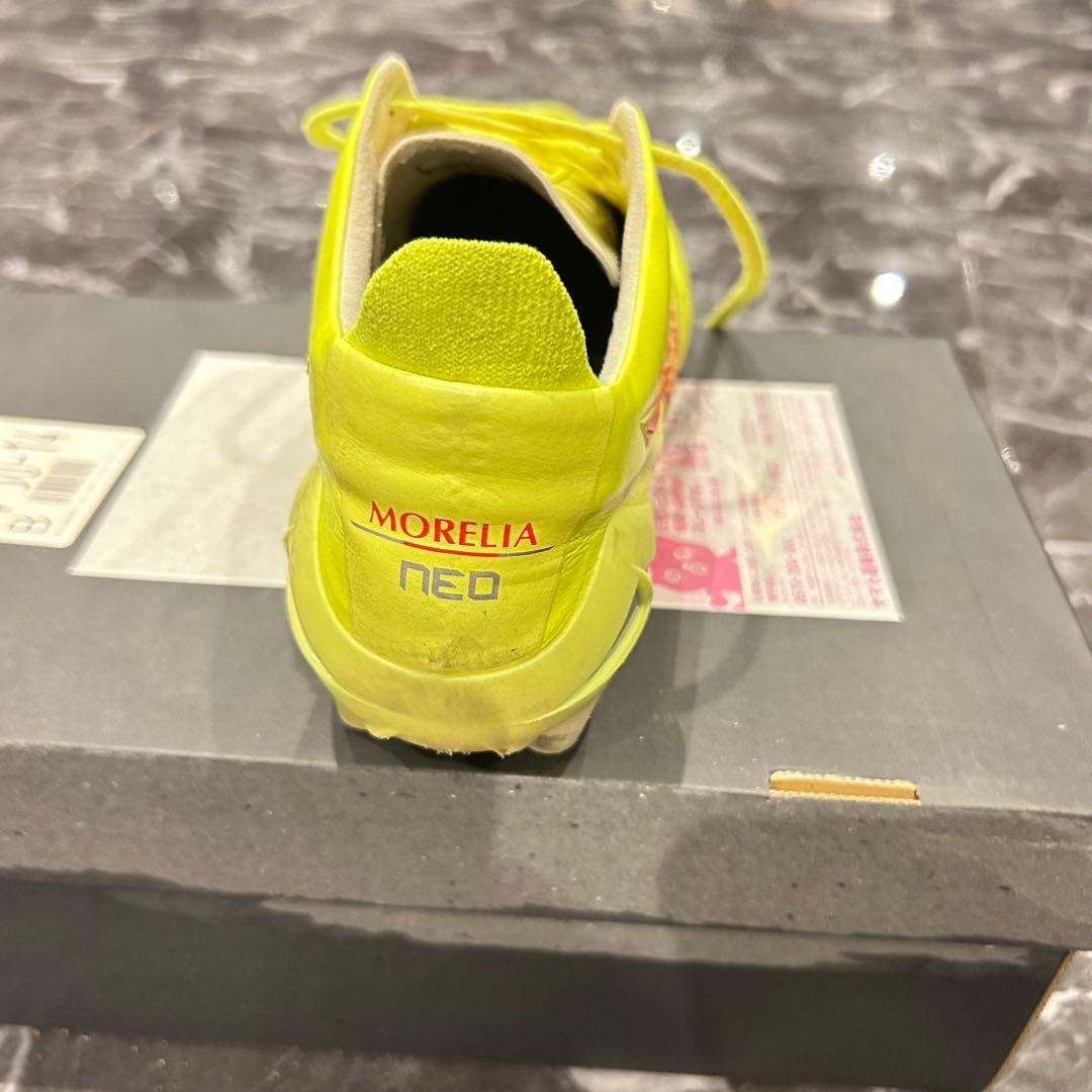 MIZUNO ミズノ モレリアネオ4 JAPAN 27.5cm イエロー