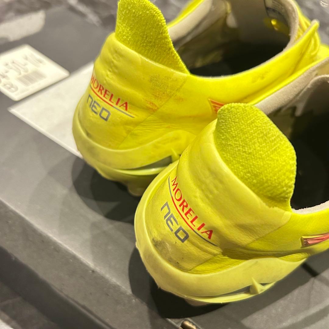 MIZUNO ミズノ モレリアネオ4 JAPAN 27.5cm イエロー