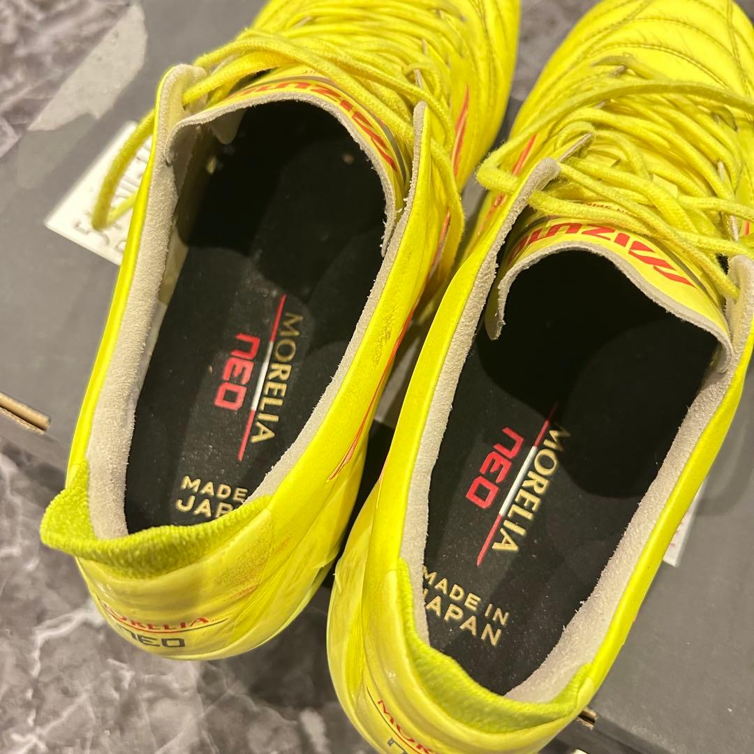 MIZUNO ミズノ モレリアネオ4 JAPAN 27.5cm イエロー